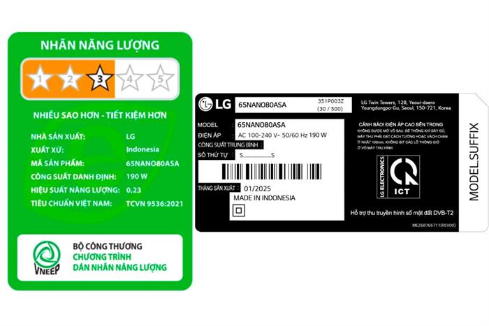 Smart Tivi NanoCell LG AI 4K 86 inch 86NANO80ASA